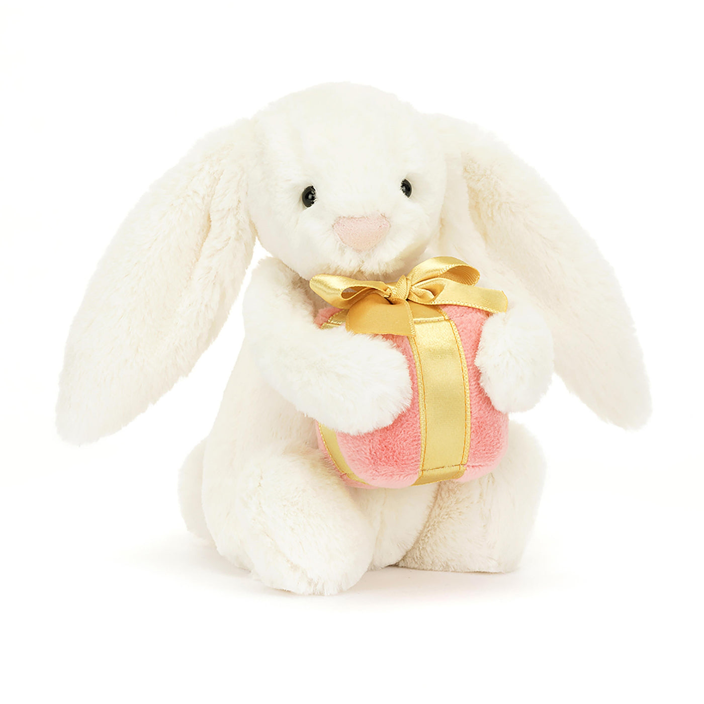 Jellycat Bashful - Bunny with Present Soft Toy Jellycat 