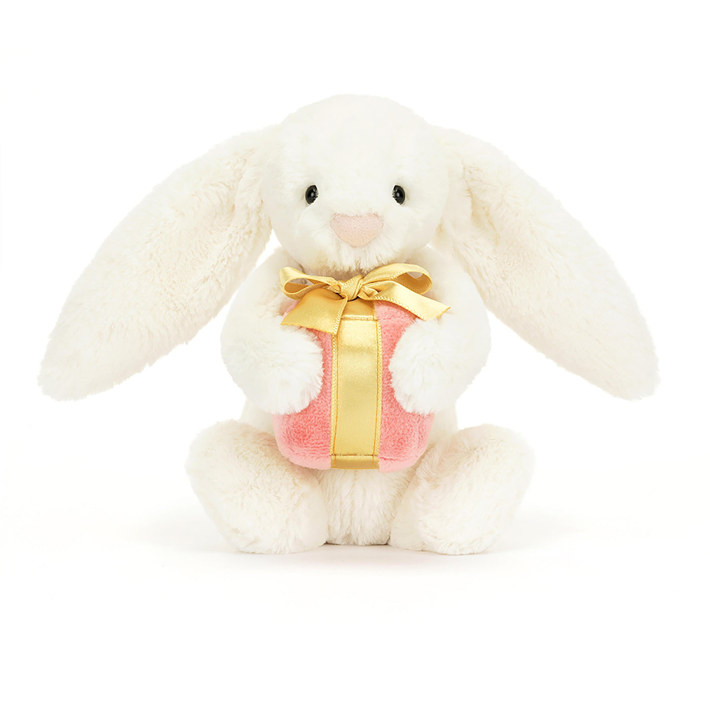 Jellycat Bashful - Bunny with Present Soft Toy Jellycat 