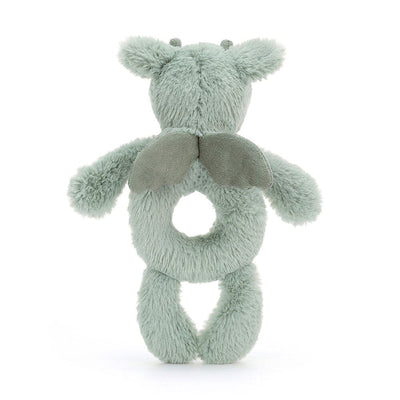Jellycat Bashful - Dragon Ring Rattle Rattle Jellycat 