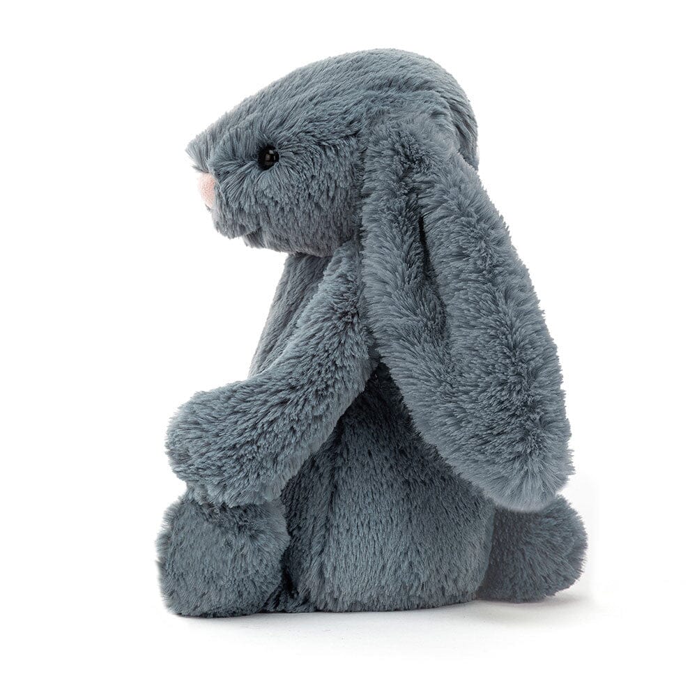 Jellycat Bashful - Dusky Blue Bunny Original (Medium) Soft Toy Jellycat 