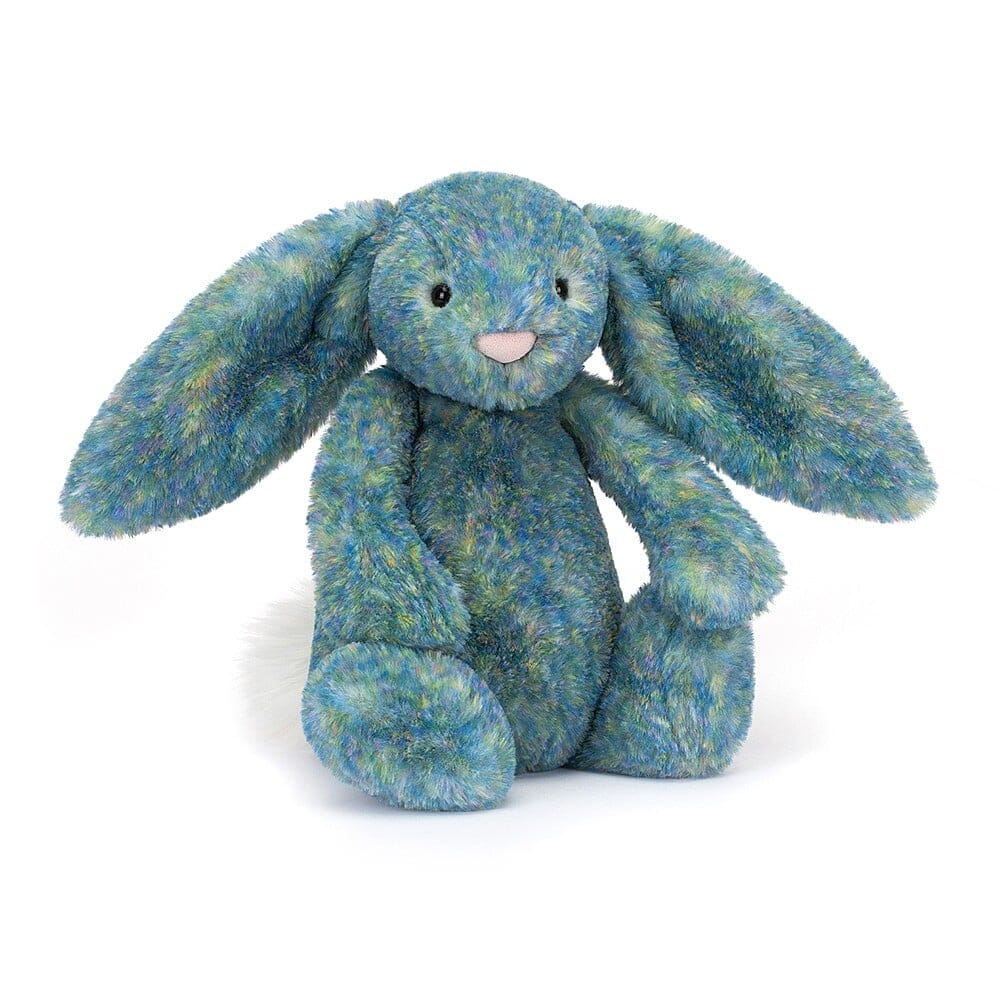 Jellycat Bashful Luxe Azure Bunny Original (Medium) Soft Toy Jellycat 