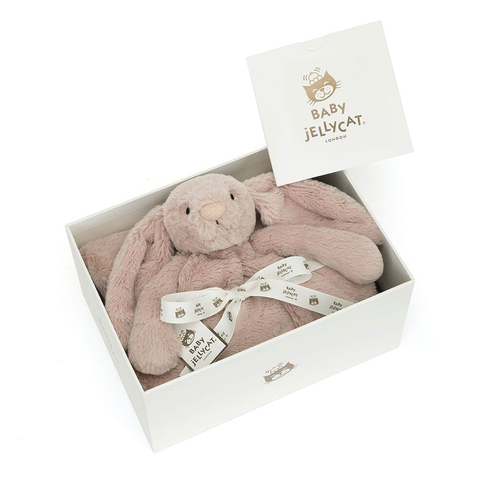 Jellycat Bashful - Luxe Bunny Rosa Blankie Blanket Jellycat 