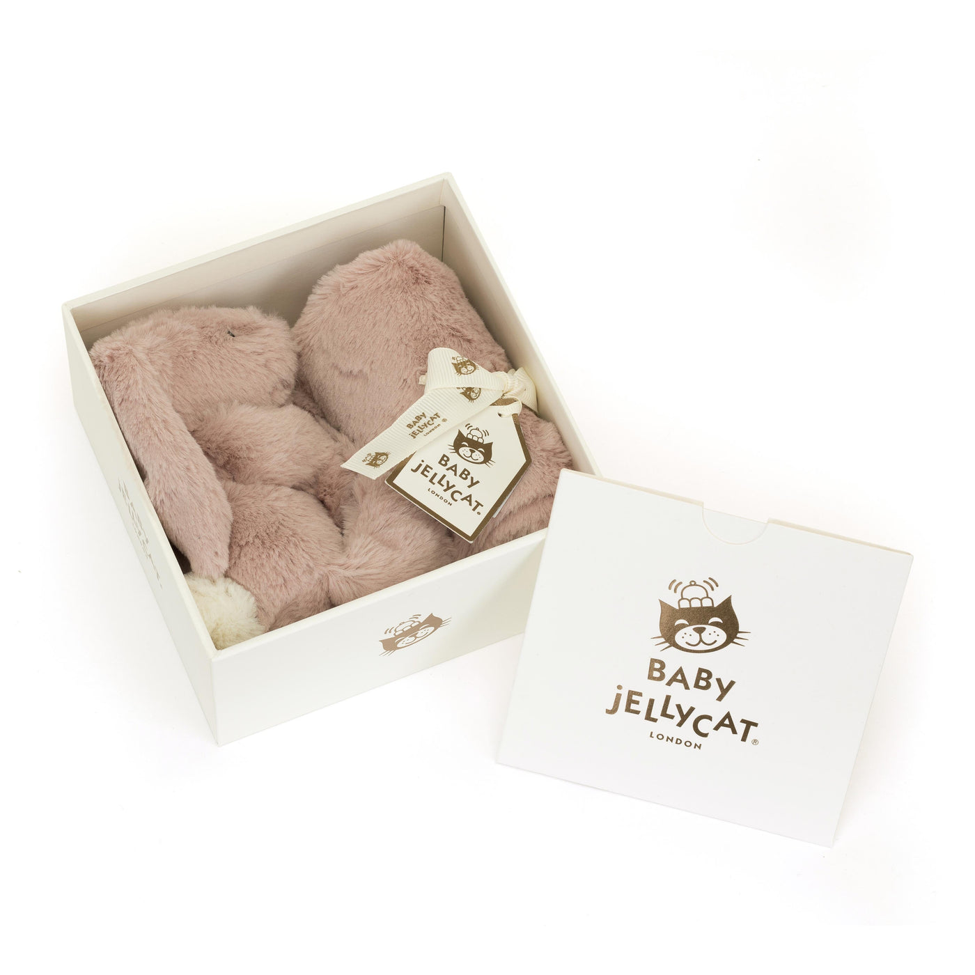 Jellycat Bashful - Luxe Bunny Rosa Soother Soother Jellycat 