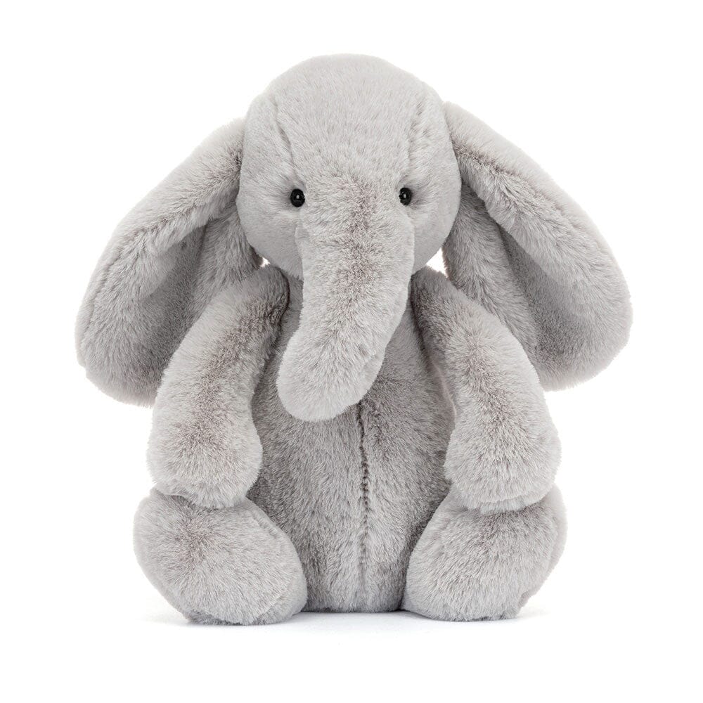 Jellycat Bashful - Luxe Elephant Thuddeus Original Soft Toy Jellycat 