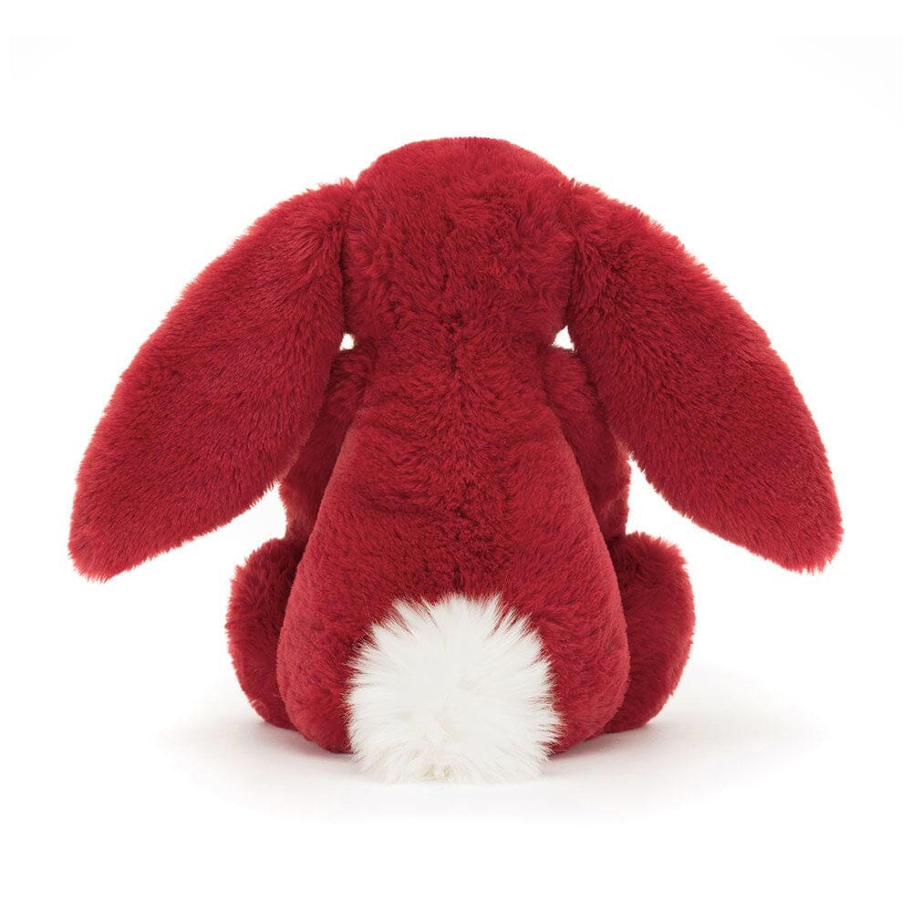 Jellycat Bashful - Luxe Scarlett Bunny Original Soft Toy Jellycat 