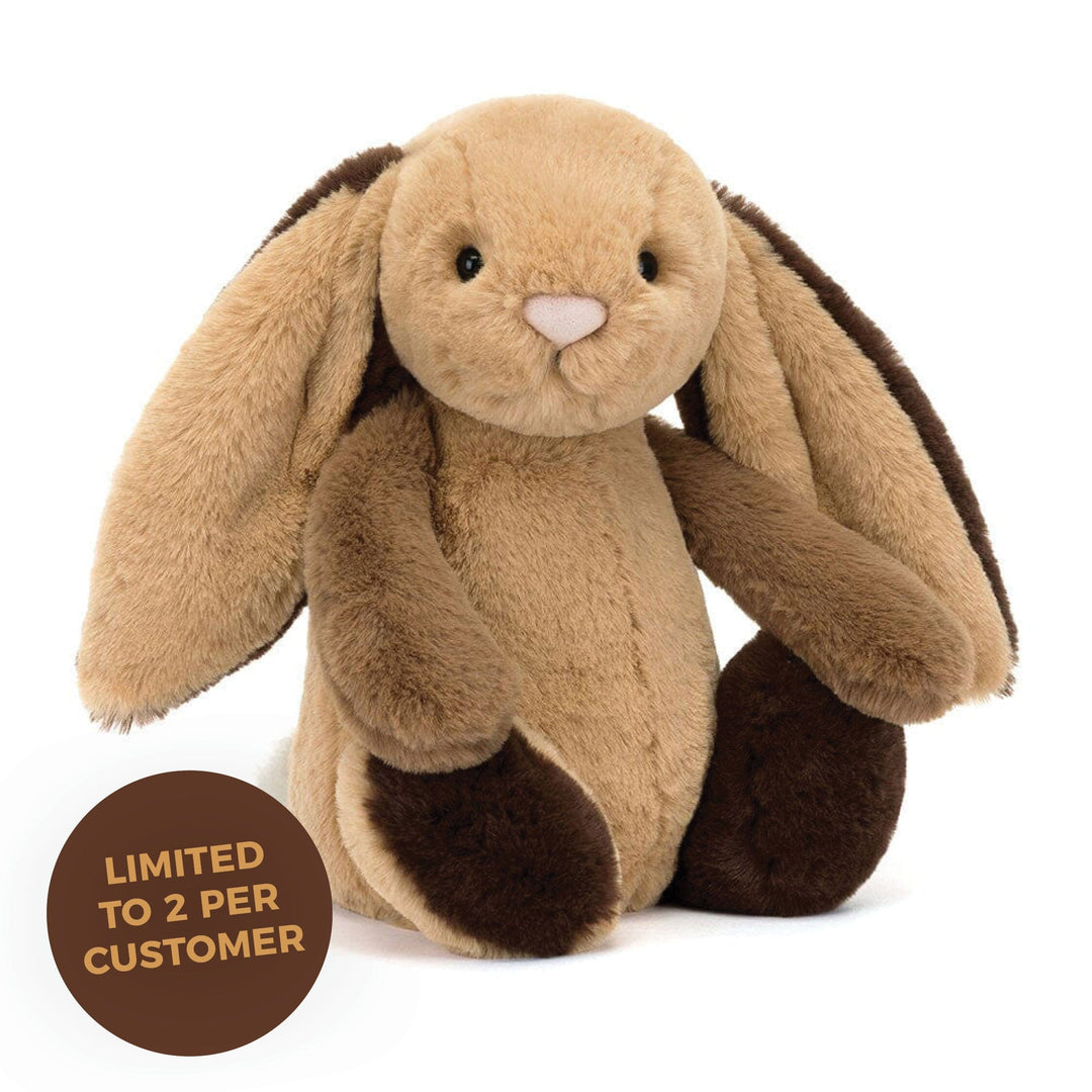 Jellycat Bashful - Original | Patchwork Brown Bunny - Retired