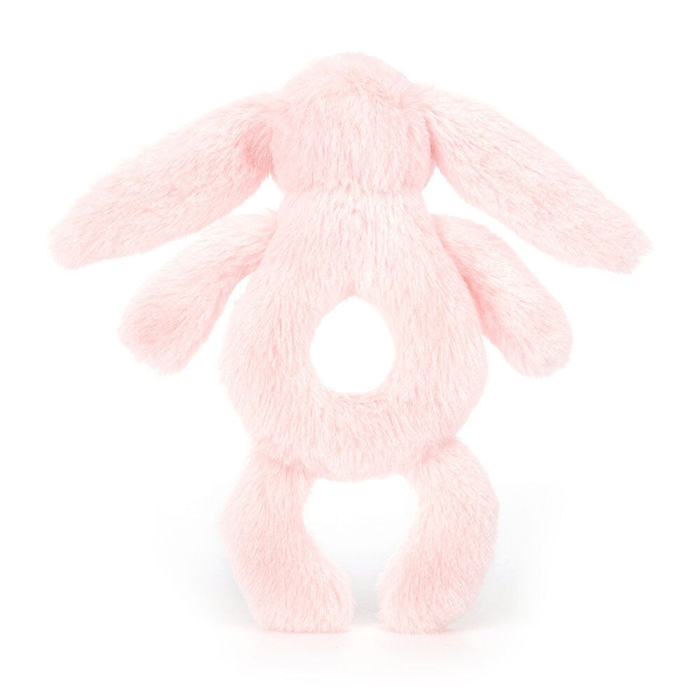 Jellycat Bashful - Pink Bunny Ring Rattle Rattle Jellycat 