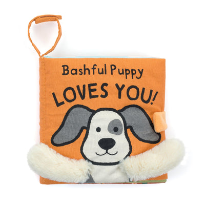 Jellycat - Bashful Puppy Loves You Book Books Jellycat 