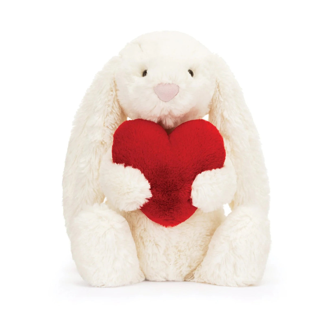Jellycat - Valentines | Bashful Red Love Heart Bunny Original (Medium)