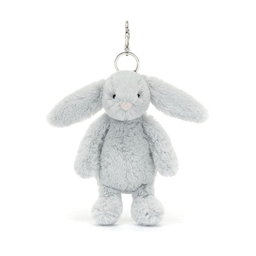 Jellycat Bashful - Silver Bunny Bag Charm