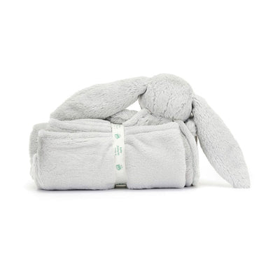 Jellycat Bashful - Silver Bunny Blankie Blanket Jellycat 