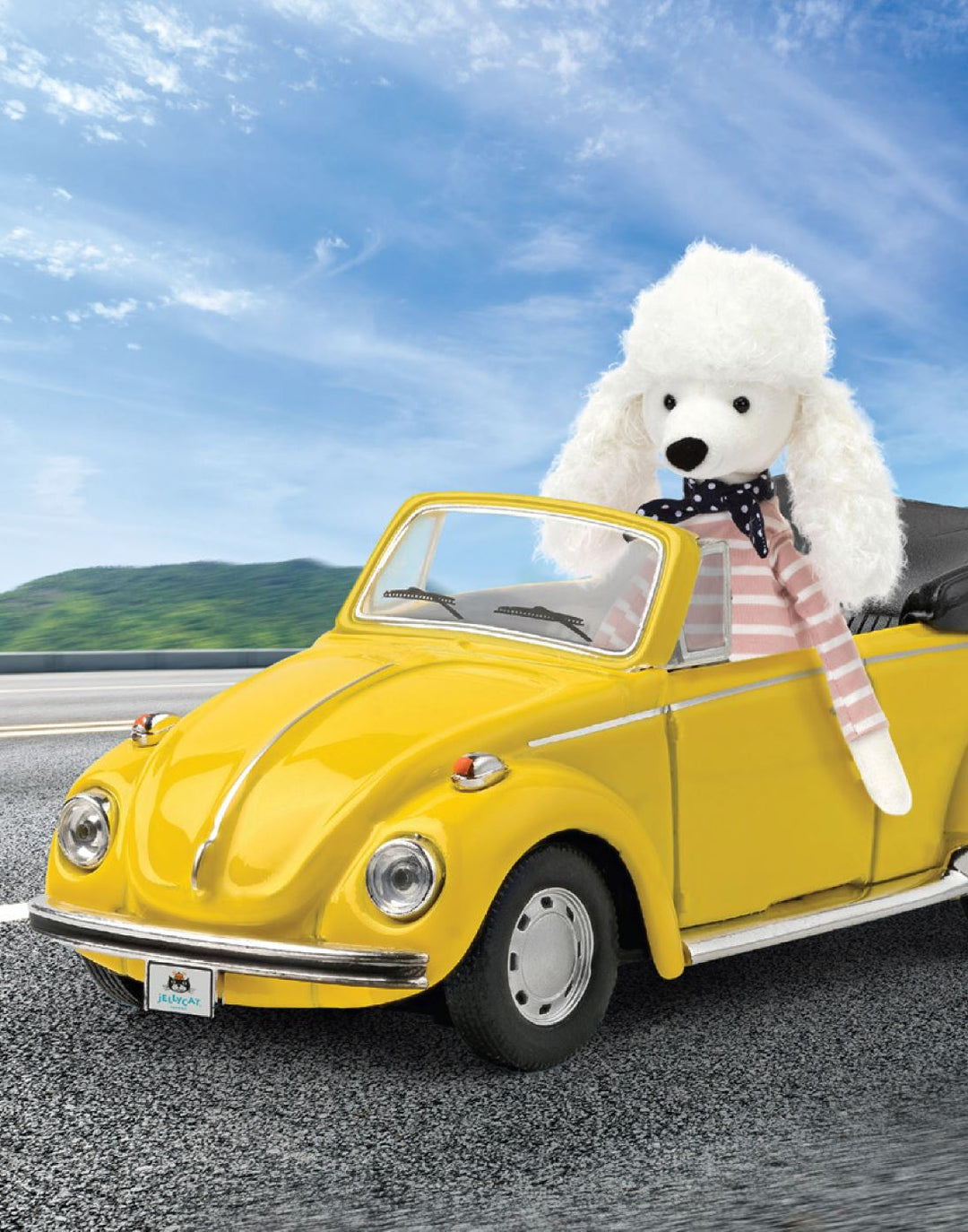 Jellycat - Beatnik Buddy Poodle - Retired