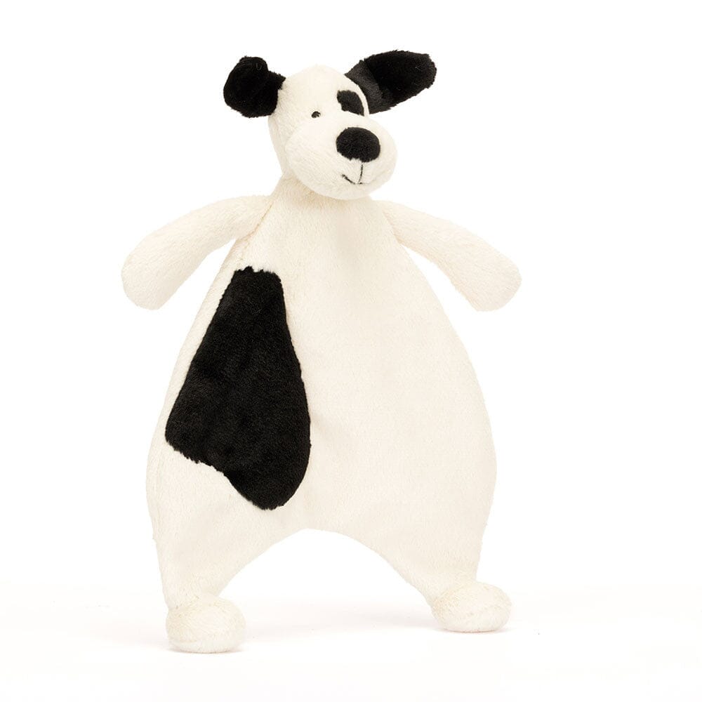 Jellycat - Black & Cream Puppy Comforter Comforter Jellycat 