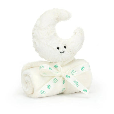 Jellycat Bundle - Amuseable Moon Soother & Hello Moon Fabric Book Bundle Jellycat 