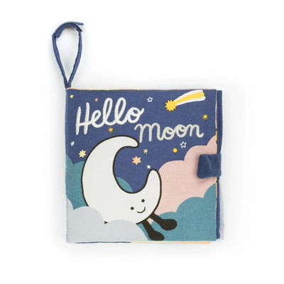 Jellycat Bundle - Amuseable Moon Soother & Hello Moon Fabric Book Bundle Jellycat 