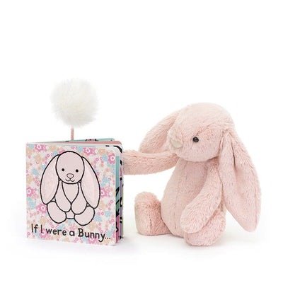 Jellycat Bundle - Blush Bunny Original + If I Were a Bunny Book Bundle Jellycat 