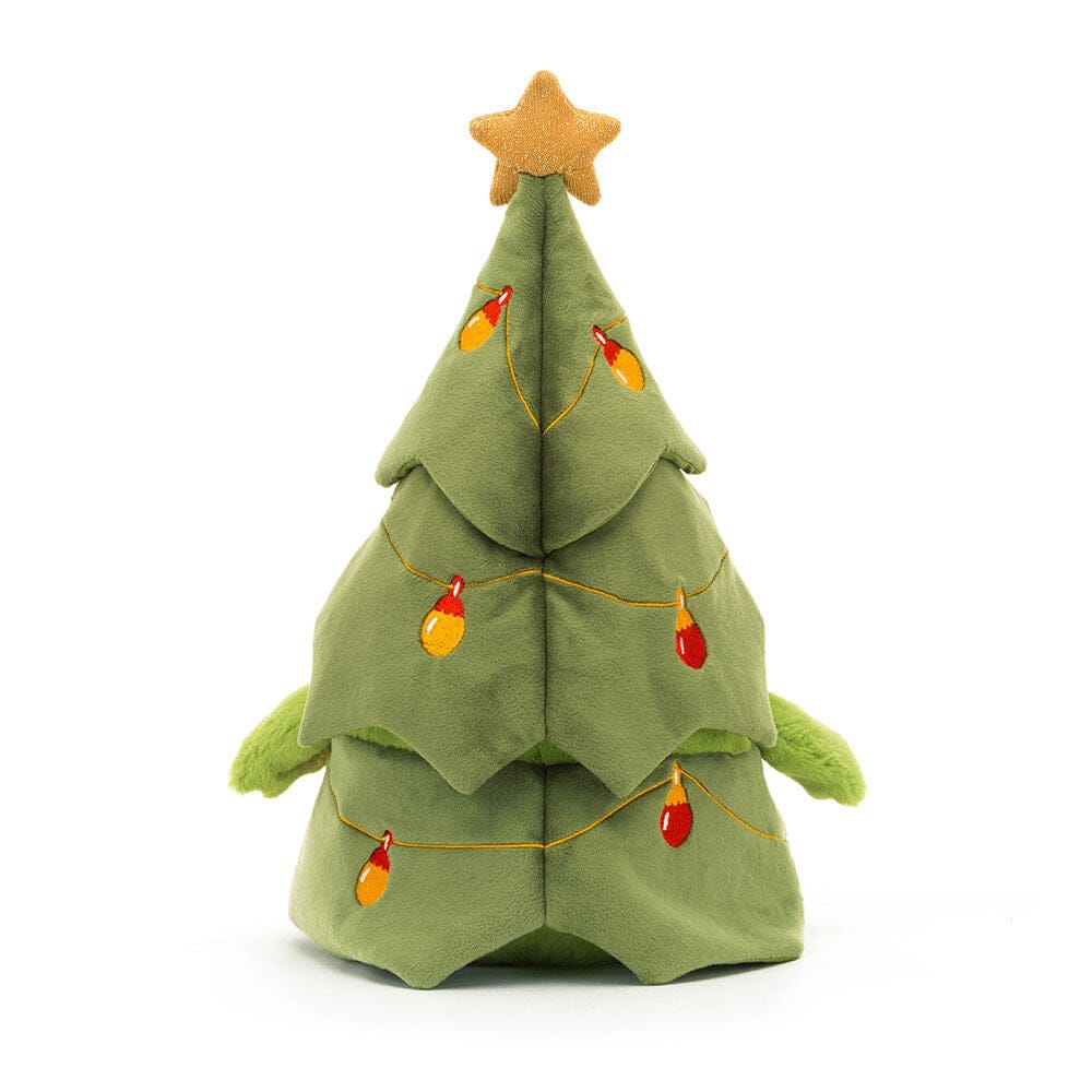 Jellycat - Christmas Tree Ricky Rain Frog Soft Toy Jellycat 