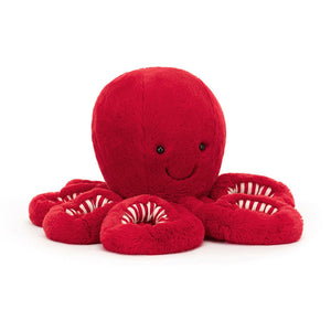 Jellycat - Cranberry Octopus Large