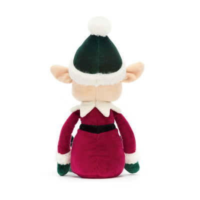 Jellycat - Eldo Elf and the Patchwork Bashful Bunny Book and Eldo Elf Bundle Jellycat 