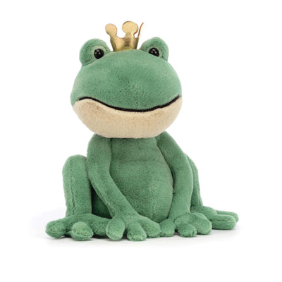 Jellycat Fabian Frog Prince Soft Toy Jellycat 