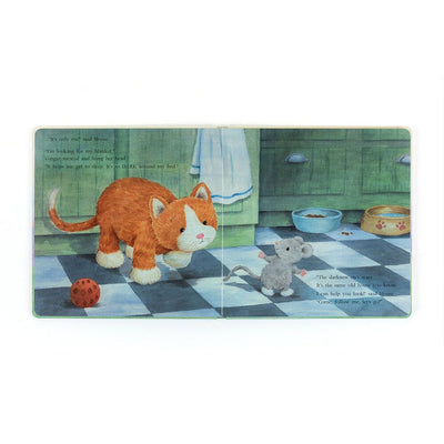 Jellycat - Ginger, the Courageous Kitten Book and Fuddlewuddle Ginger Cat Bundle Jellycat 