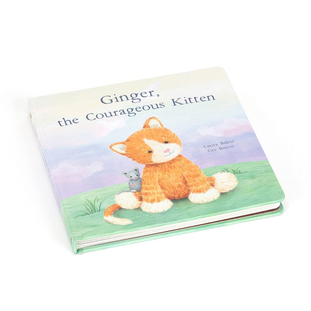 Jellycat - Ginger, the Courageous Kitten Book Books Jellycat 