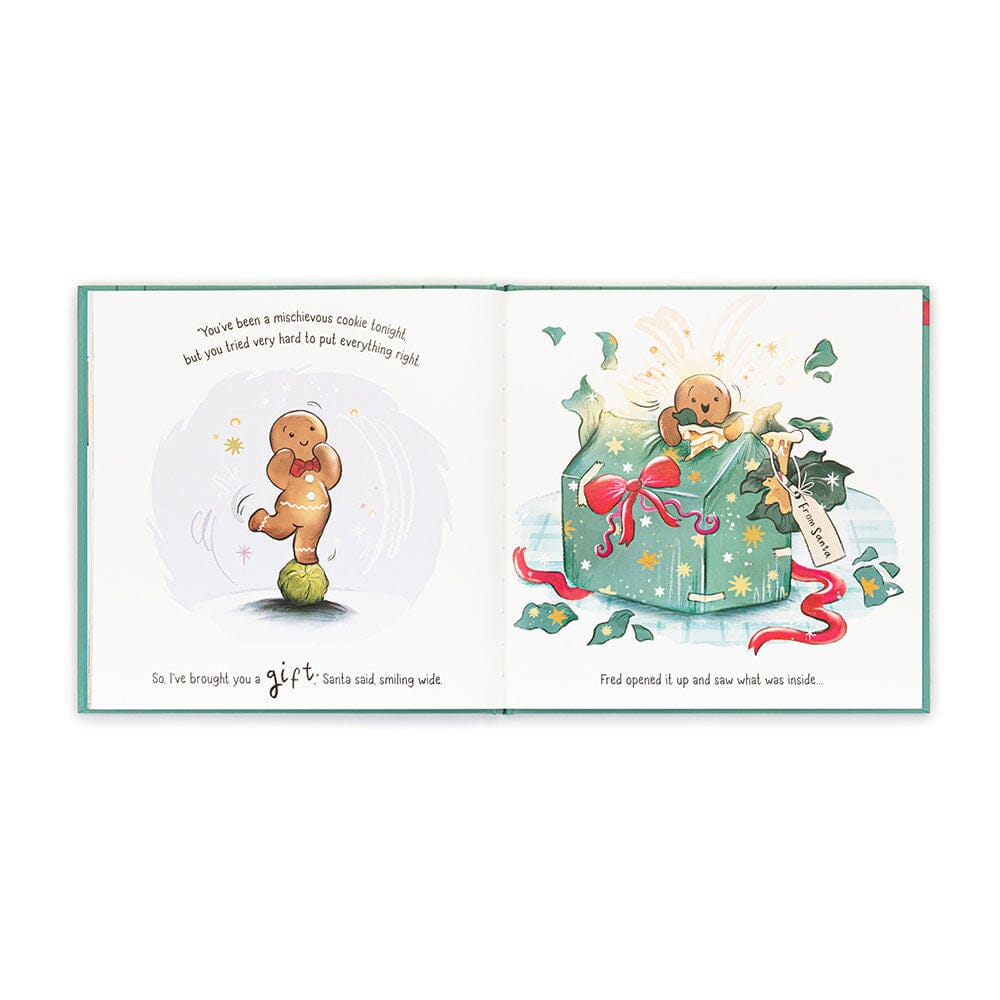 Jellycat - Gingerbread Fred Book Books Jellycat 