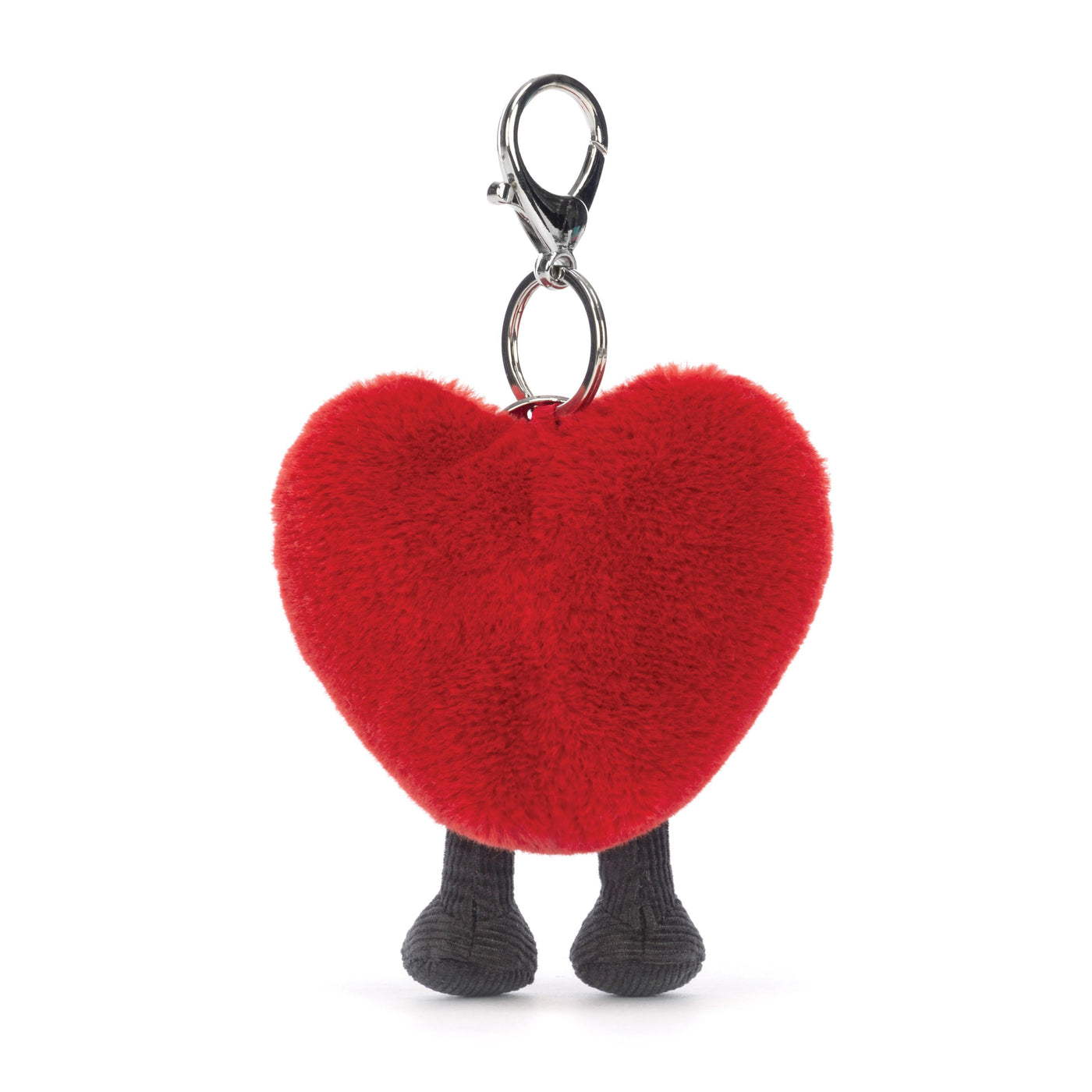 Jellycat Heart Bag Charm Soft Toy Jellycat 