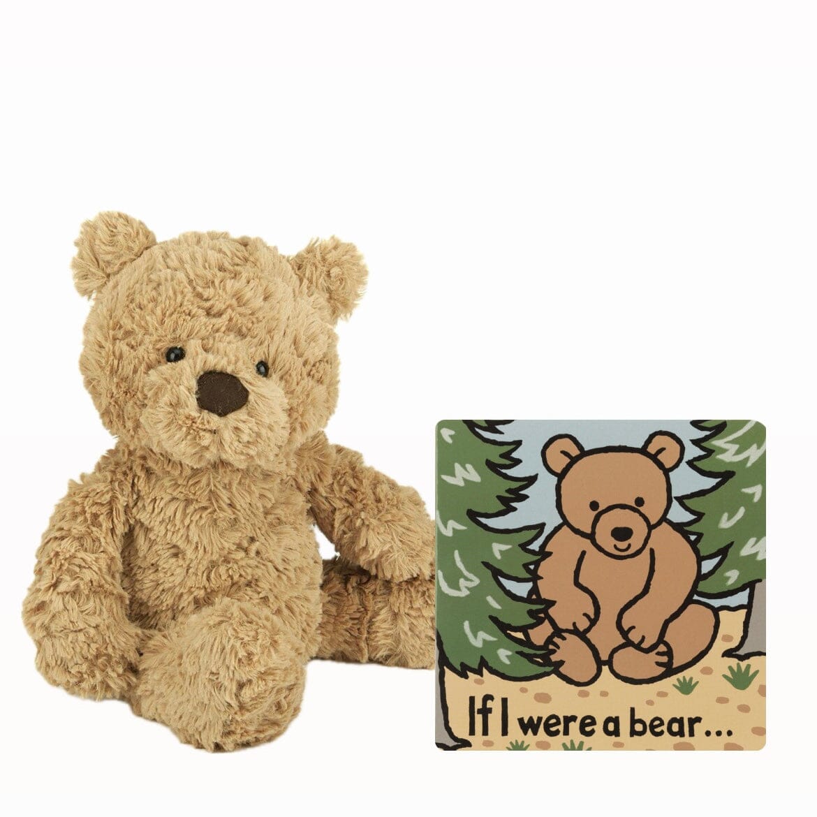 Jellycat If I Were a Bear Book & Bumbly Bear Small Bundle Jellycat 