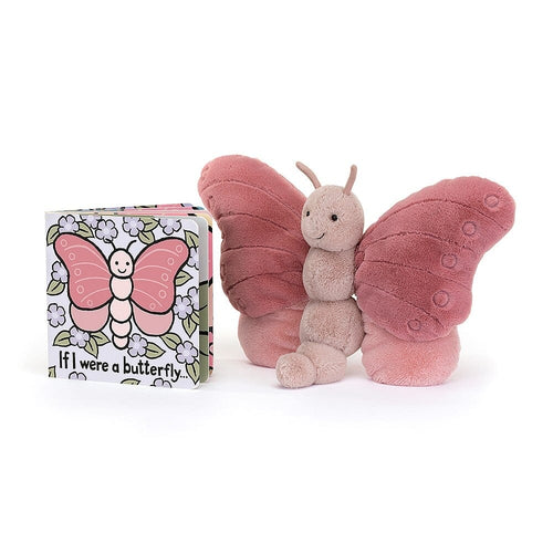 Jellycat - If I Were A Butterfly Book And Beatrice Butterfly Large
