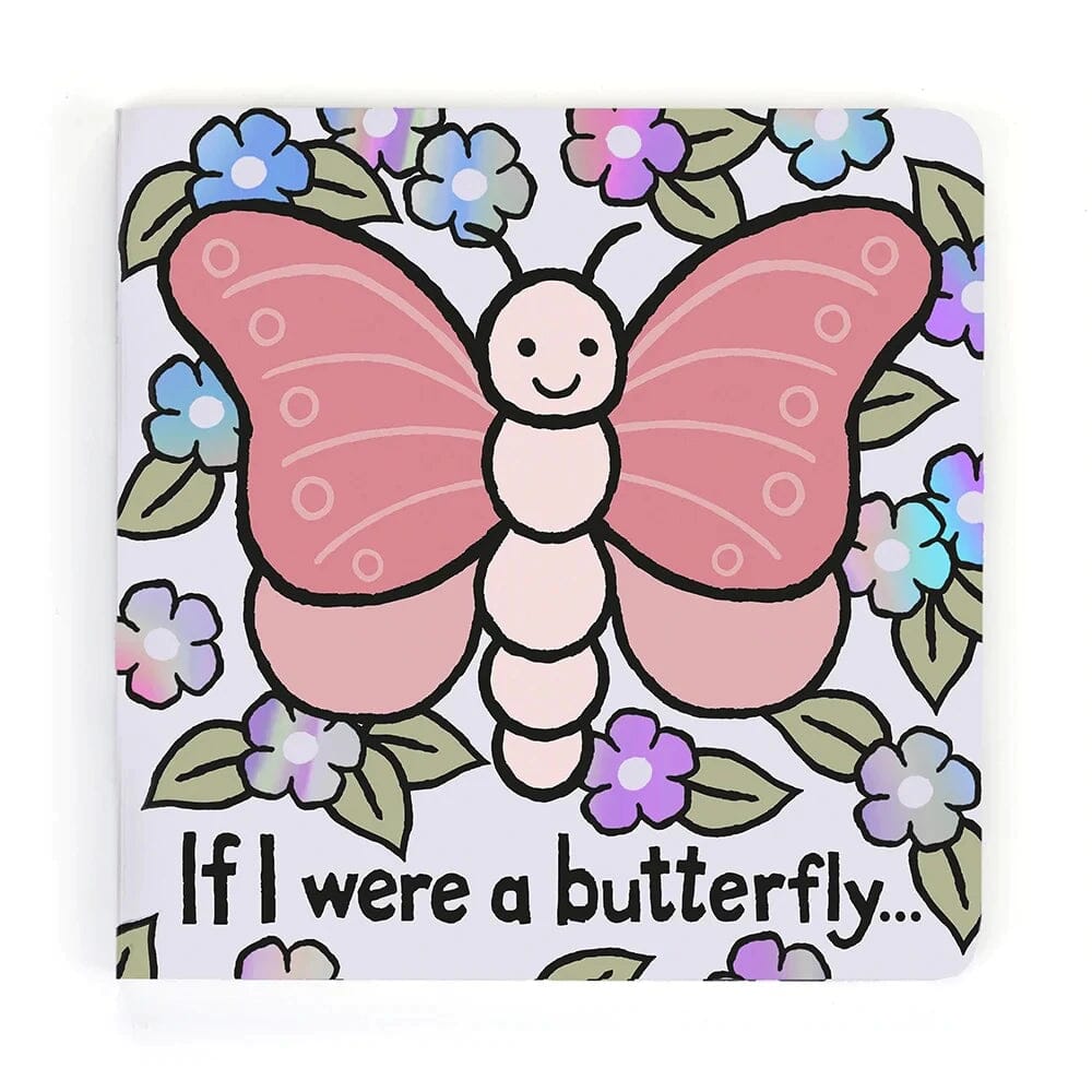 Jellycat If I Were A Butterfly Book And Beatrice Butterfly Large Bundle Jellycat 