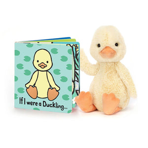 Jellycat - If I were a Duckling and Bashful Duckling Bundle