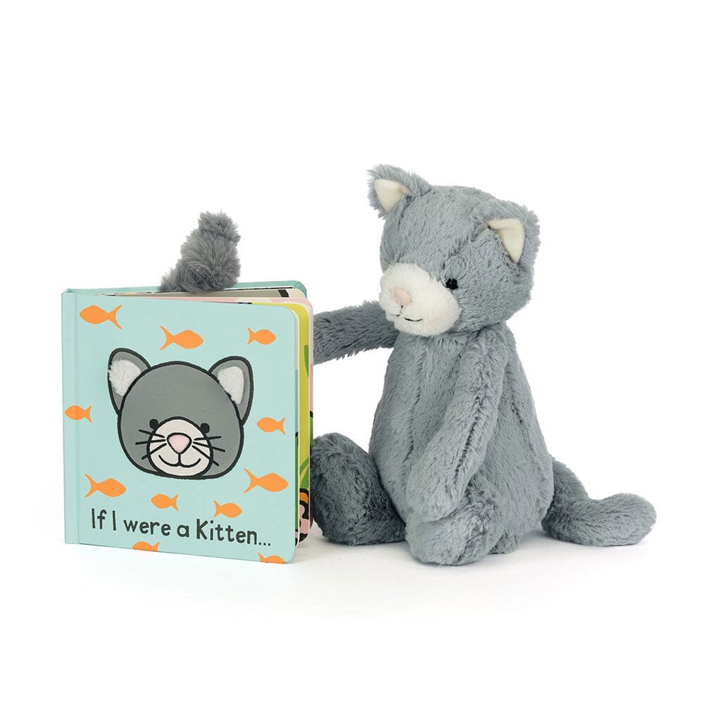 Jellycat - If I were a Kitten Book and Bashful Kitten Bundle Jellycat 