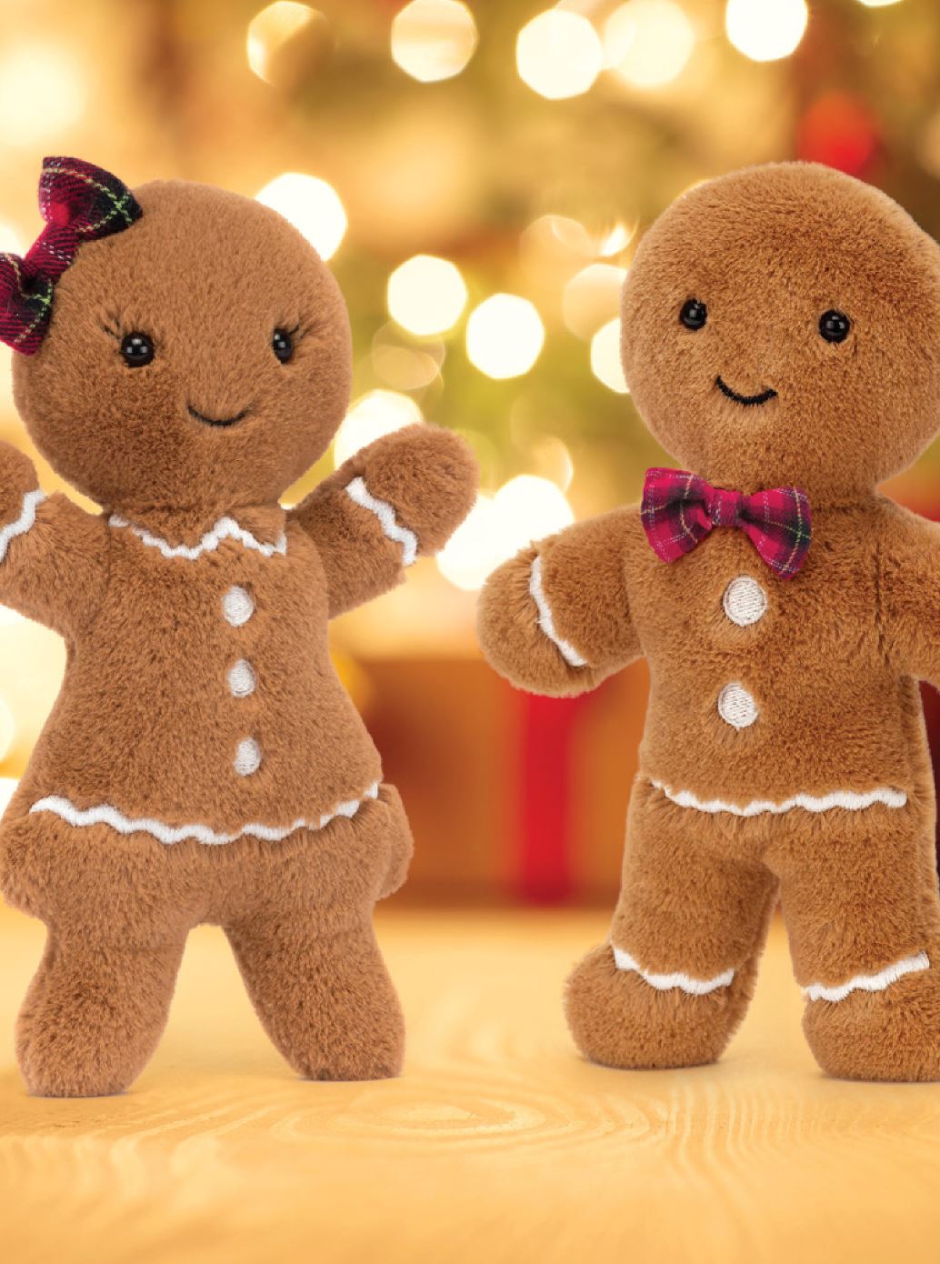 Jellycat Christmas Jolly Gingerbread Fred Large - Main Image