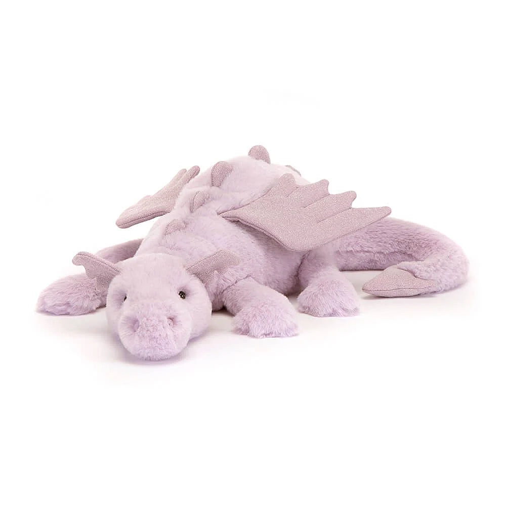 Jellycat Lavender Dragon Medium Soft Toy Jellycat 