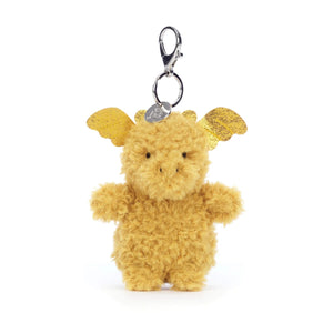 Jellycat - Little Dragon Bag Charm - Discontinued