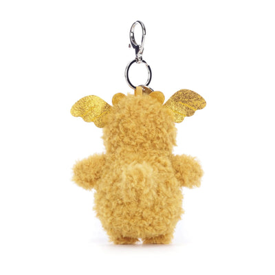 Jellycat Little Dragon Bag Charm Soft Toy Jellycat 