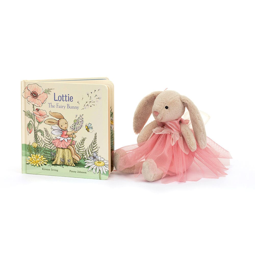 Jellycat - Lottie The Fairy Bunny Book and Lottie the Fairy Bunny Bundle Bundle Jellycat 