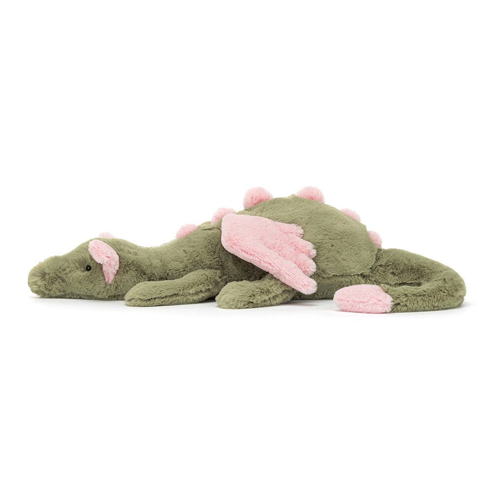 Jellycat - Malachy Olive Dragon Soft Toy Jellycat 