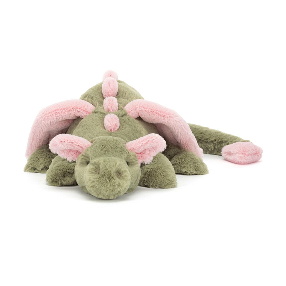 Jellycat - Malachy Olive Dragon Soft Toy Jellycat 