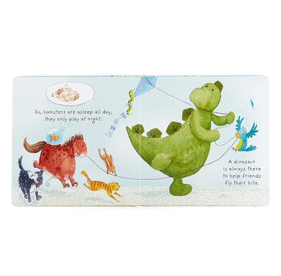 Jellycat My Best Pet Book & Bashful Dino Medium Bundle Jellycat 