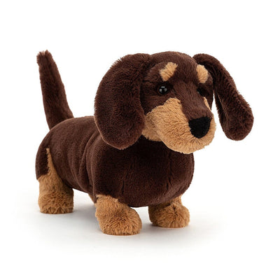 Jellycat Otto The Loyal Long Dog Book And Otto Sausage Dog Bundle Jellycat 