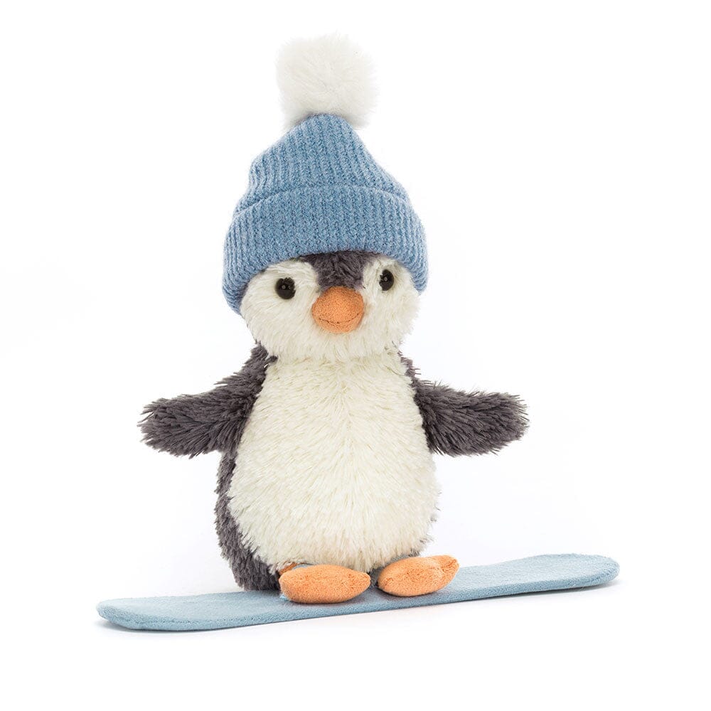 Jellycat - Peanut Penguin Snowboarding Small Soft Toy Jellycat 