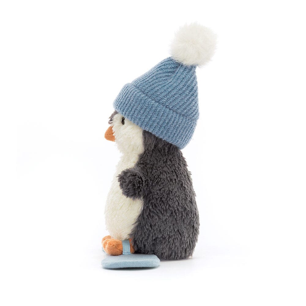 Jellycat - Peanut Penguin Snowboarding Small Soft Toy Jellycat 