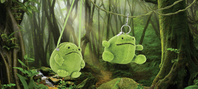 Jellycat Ricky Rain Frog Bag Soft Toy Jellycat 