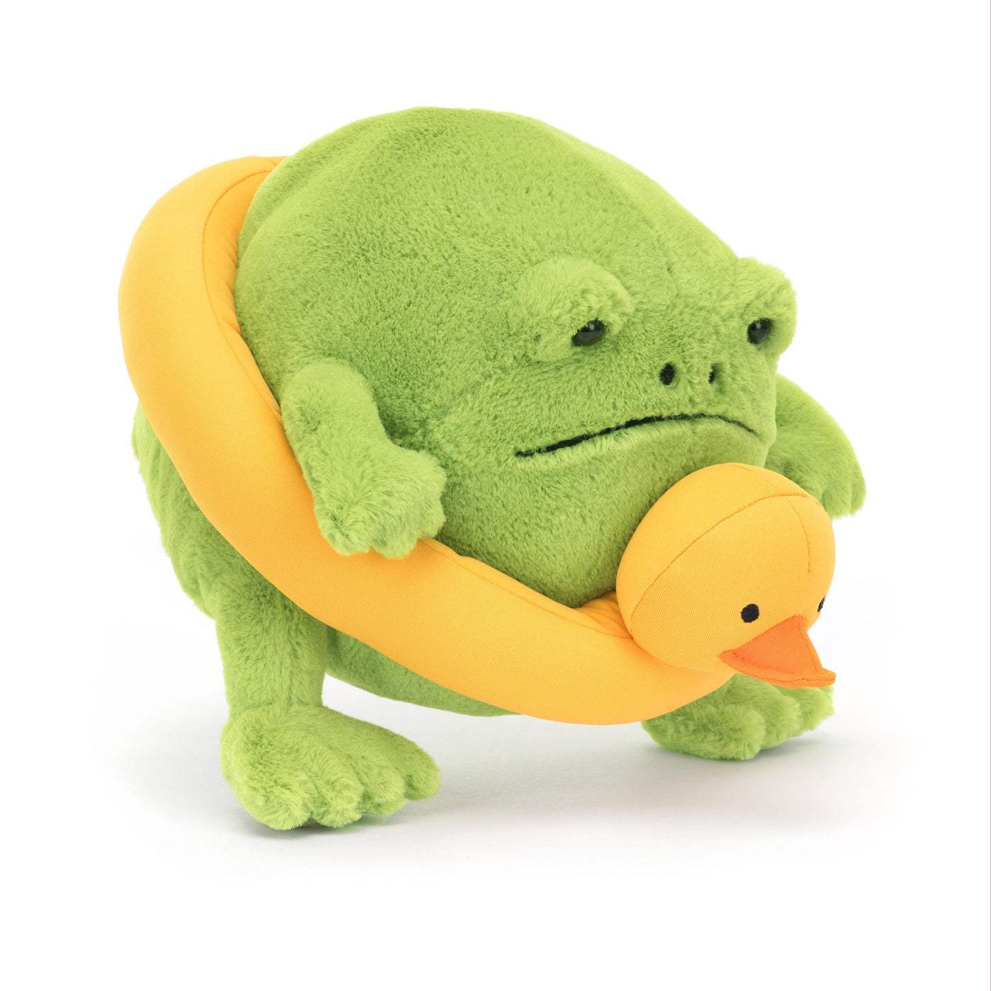 Jellycat - Ricky Rain Frog Rubber Ring Soft Toy Jellycat 