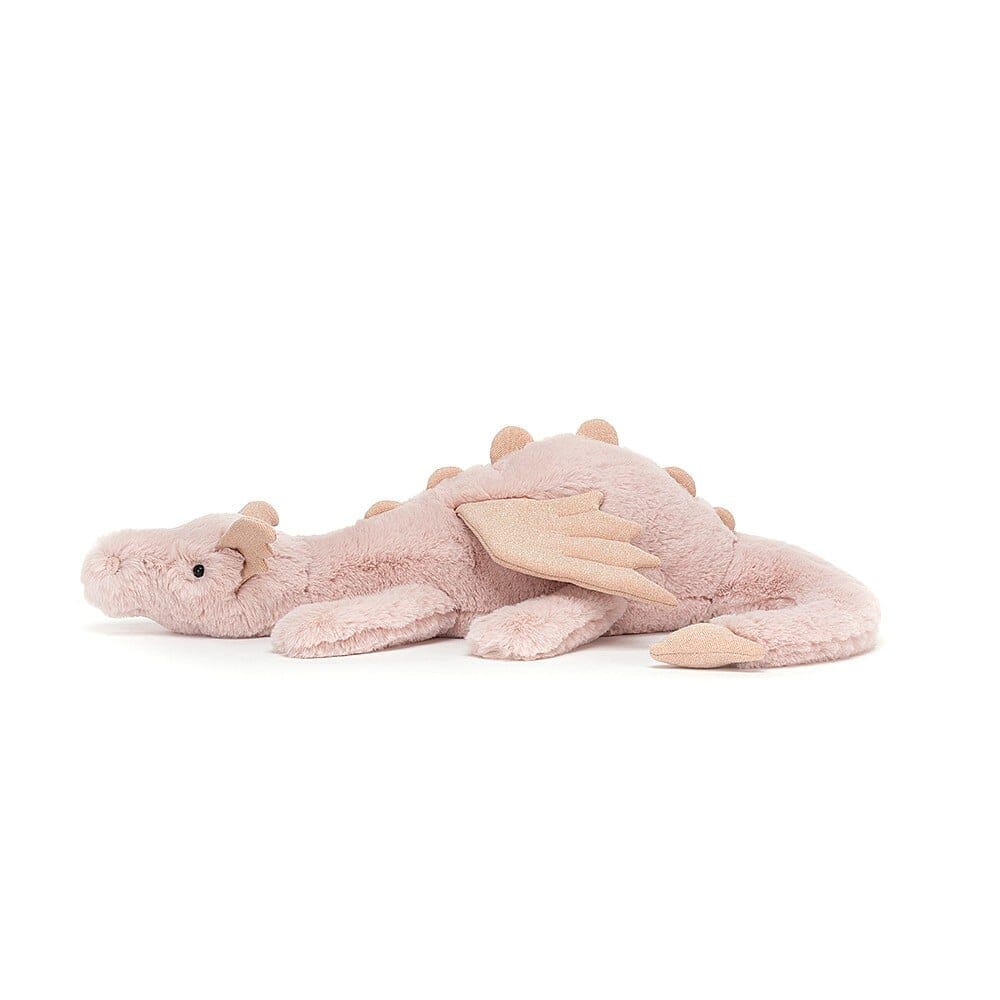 Jellycat Rose Dragon Medium Soft Toy Jellycat 