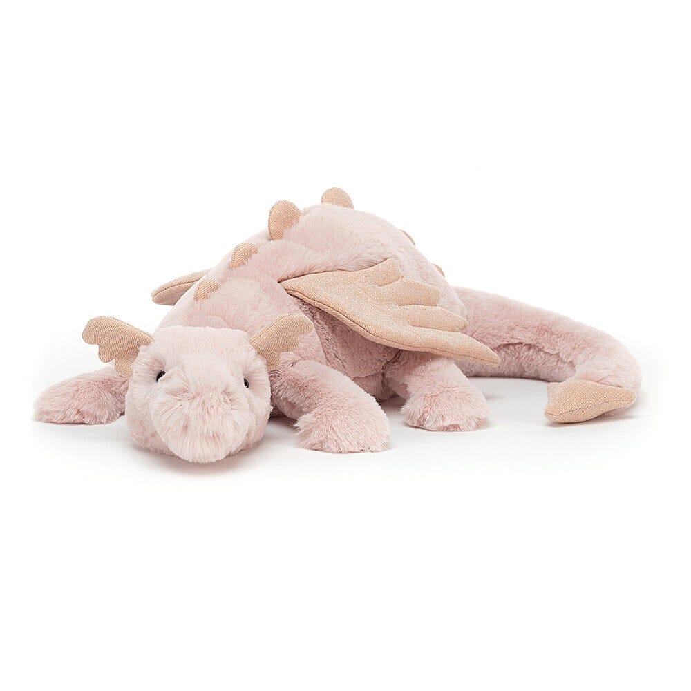 Jellycat Rose Dragon Medium Soft Toy Jellycat 