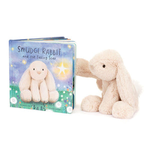 Jellycat - Smudge Rabbit and the Falling Star and Smudge Rabbit Small