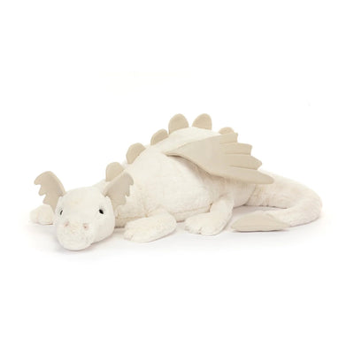 Jellycat - Snow Dragon Gigantic Soft Toy Jellycat 